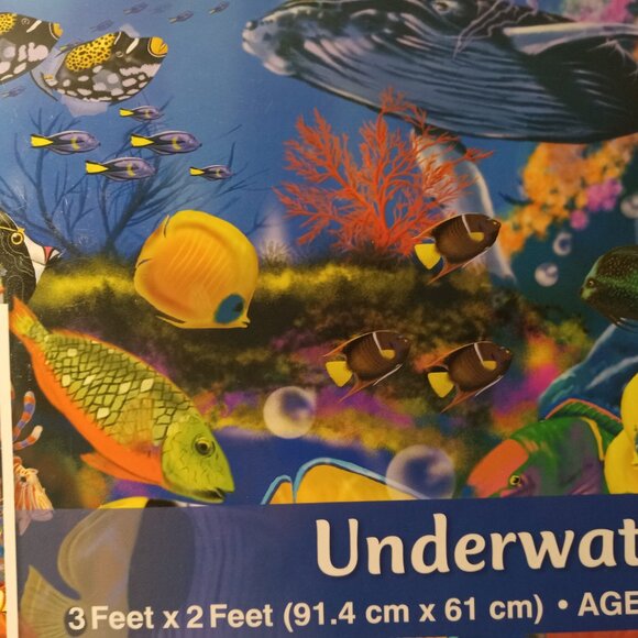 Melissa & Doug 48 Piece Floor Puzzle "Underwater" Aquatic Puzzle - Picture 5 of 8